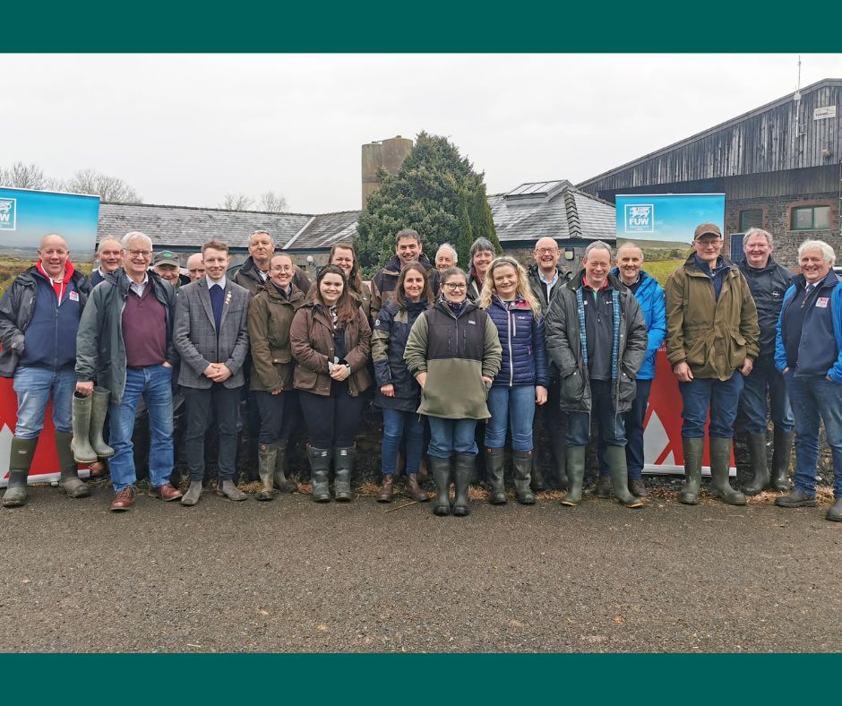 FUW Standing Committees visit Agriculture Research Centre at Coleg Gelli Aur