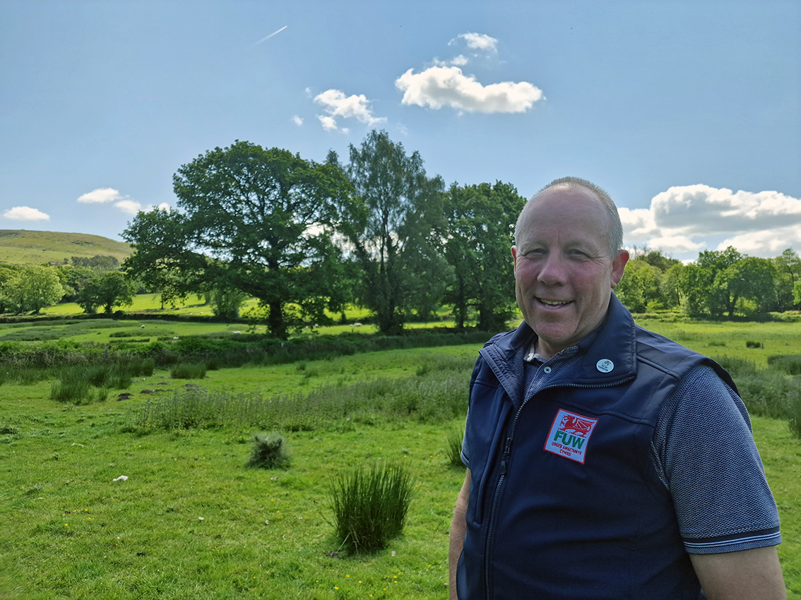 Carmarthenshire farmer unanimously elected as Farmers’ Union of Wales President